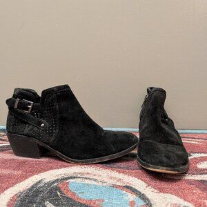 Vince Camuto Velvet/Suede Booties